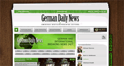 Desktop Screenshot of germandailynews.com